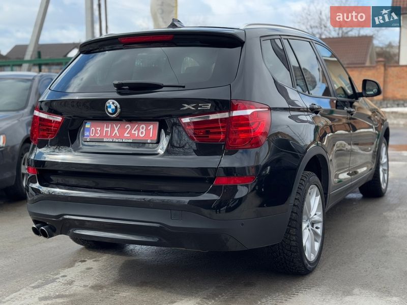 Внедорожник / Кроссовер BMW X3 2017 в Бердичеве