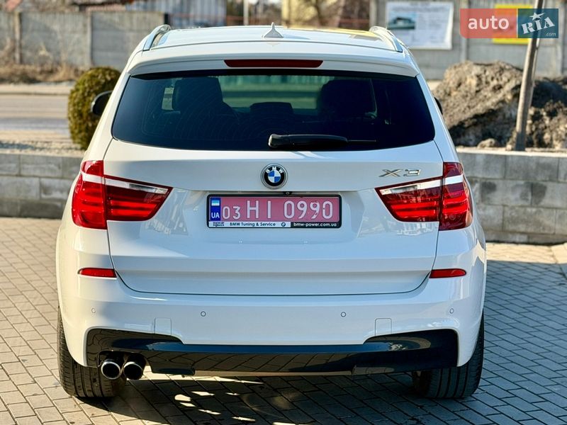 Внедорожник / Кроссовер BMW X3 2015 в Ровно