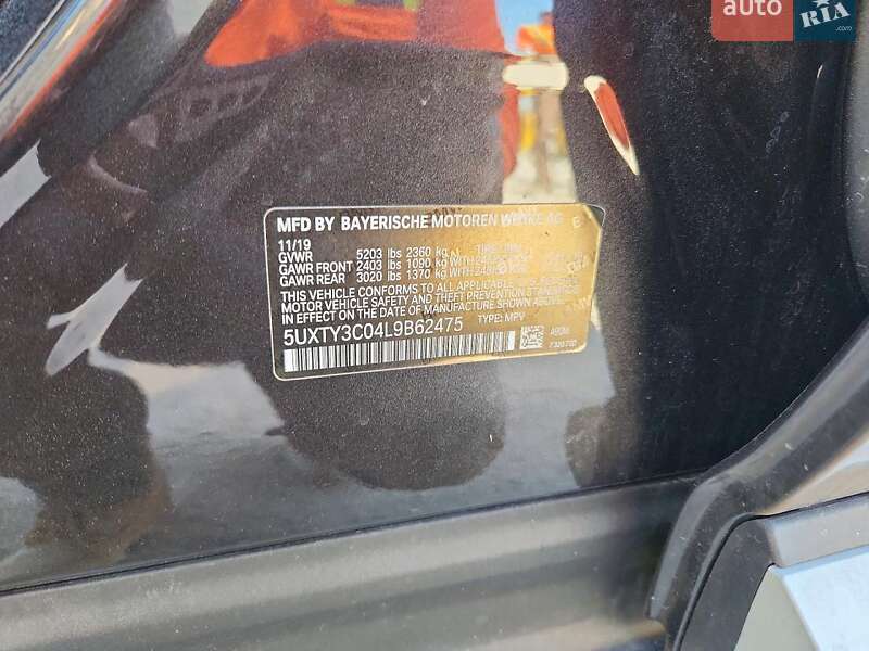 Внедорожник / Кроссовер BMW X3 2020 в Львове