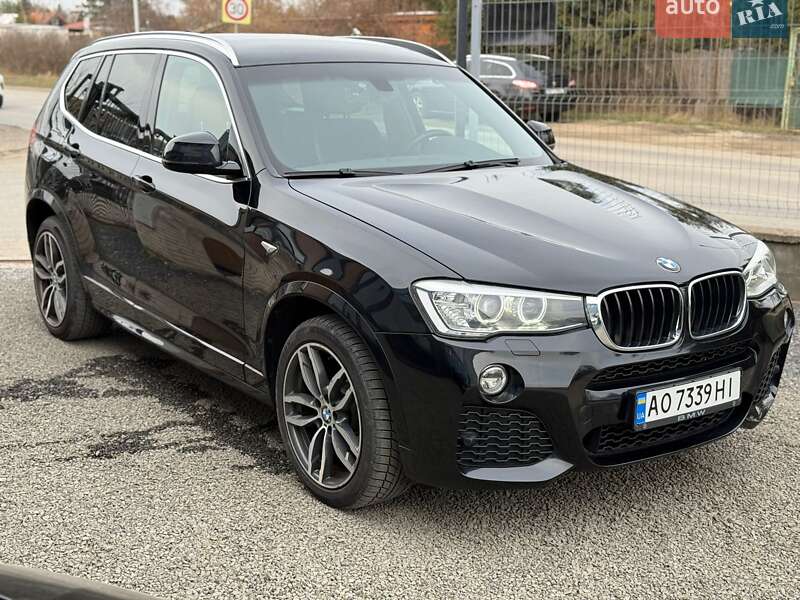 Внедорожник / Кроссовер BMW X3 2014 в Хусте