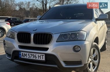 Позашляховик / Кросовер BMW X3 2011 в Звягелі