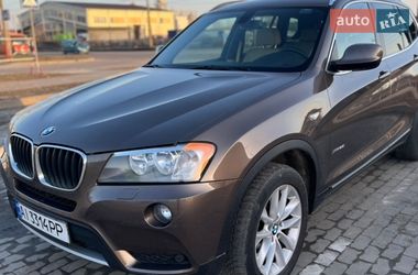 Внедорожник / Кроссовер BMW X3 2012 в Белой Церкви