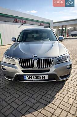 Внедорожник / Кроссовер BMW X3 2013 в Житомире