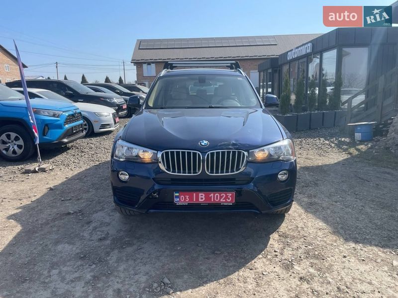 Внедорожник / Кроссовер BMW X3 2017 в Луцке