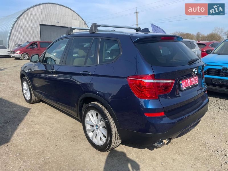 Внедорожник / Кроссовер BMW X3 2017 в Луцке
