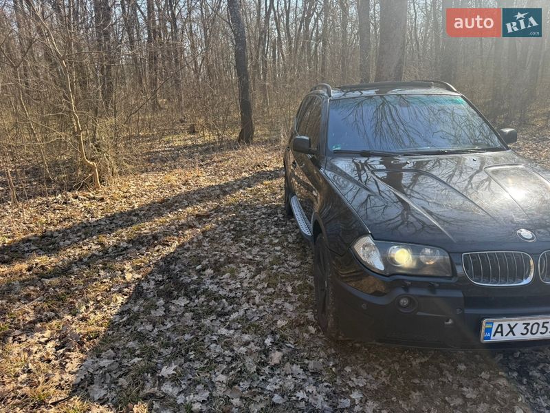 Внедорожник / Кроссовер BMW X3 2004 в Богодухове