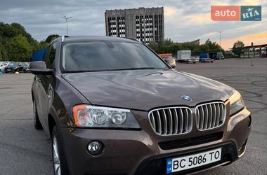 Внедорожник / Кроссовер BMW X3 2014 в Львове