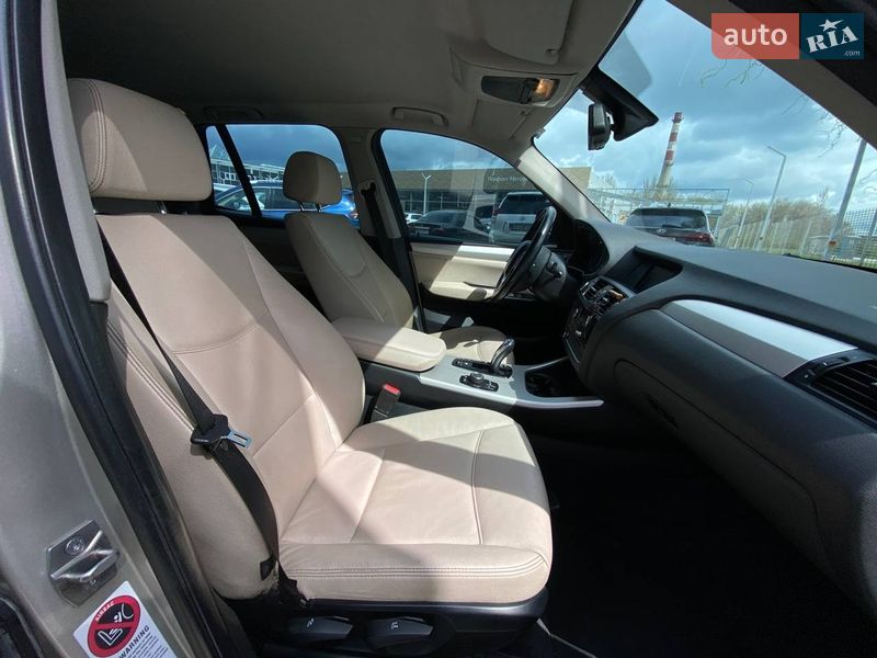 Внедорожник / Кроссовер BMW X3 2012 в Днепре
