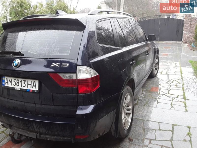 Внедорожник / Кроссовер BMW X3 2008 в Житомире фото 2 Внедорожник / Кроссовер BMW X3 2008 в Житомире