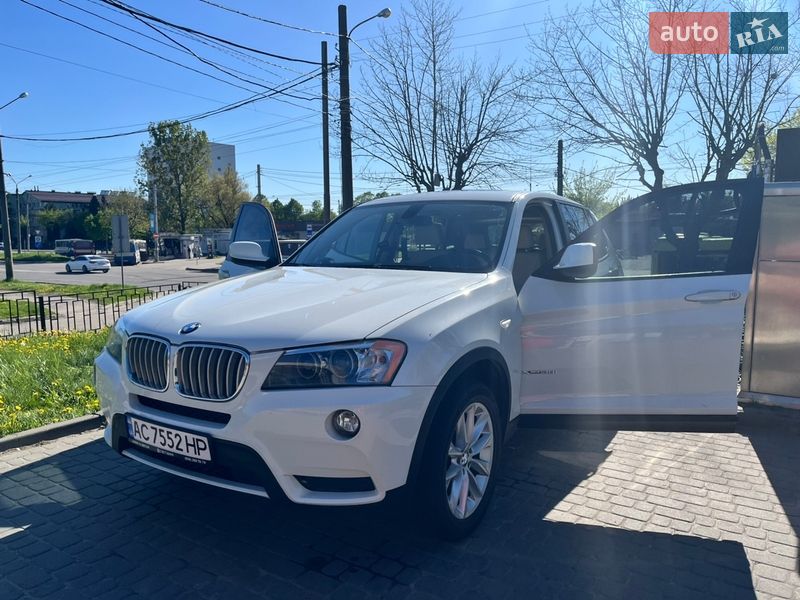 Внедорожник / Кроссовер BMW X3 2012 в Львове