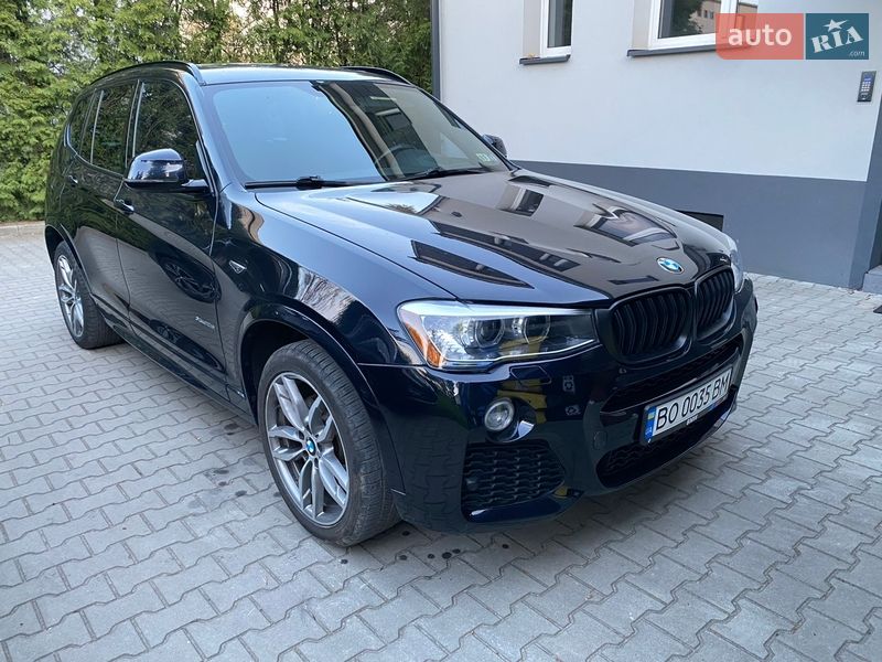 Позашляховик / Кросовер BMW X3 2016 в Тернополі