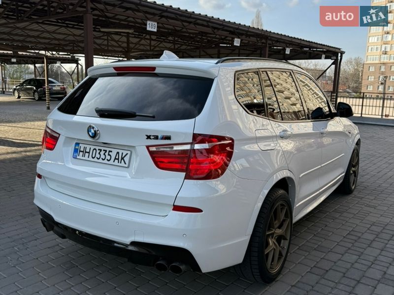 Позашляховик / Кросовер BMW X3 2015 в Одесі