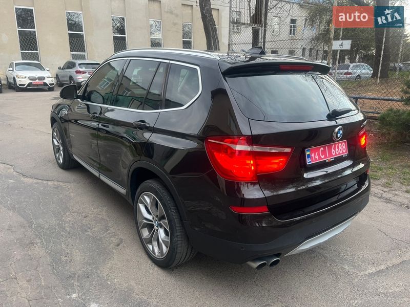 Внедорожник / Кроссовер BMW X3 2016 в Львове