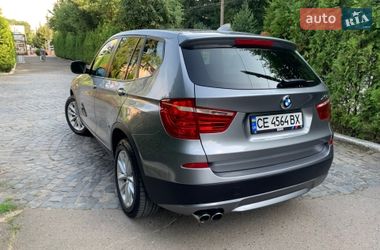 Внедорожник / Кроссовер BMW X3 2012 в Черновцах