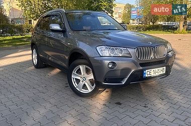 Внедорожник / Кроссовер BMW X3 2013 в Черновцах
