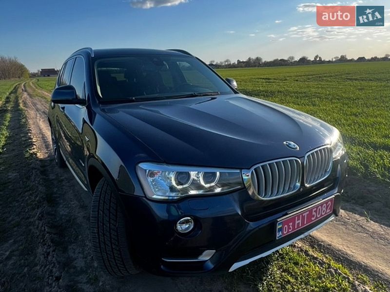 Позашляховик / Кросовер BMW X3 2015 в Луцьку
