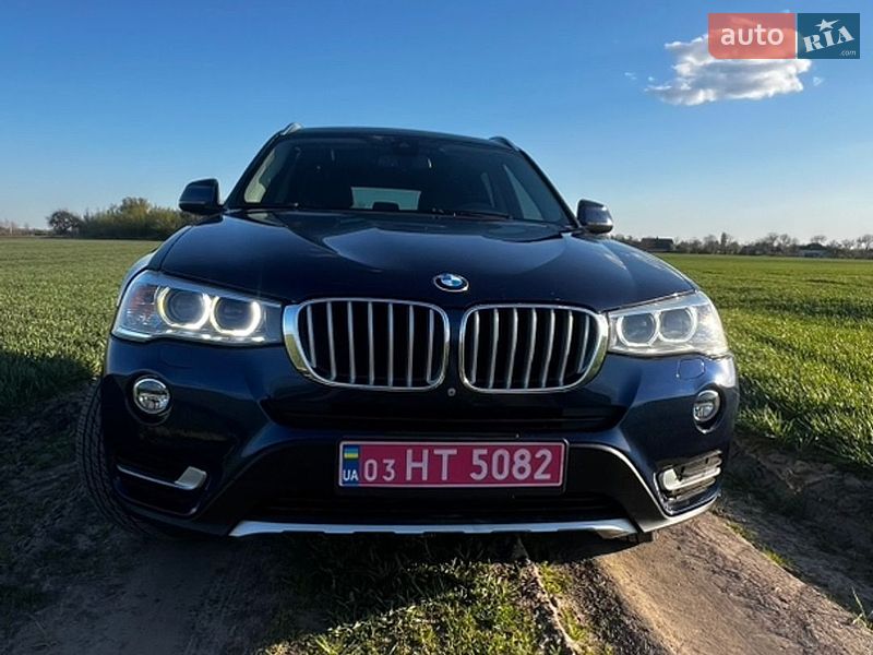 Позашляховик / Кросовер BMW X3 2015 в Луцьку