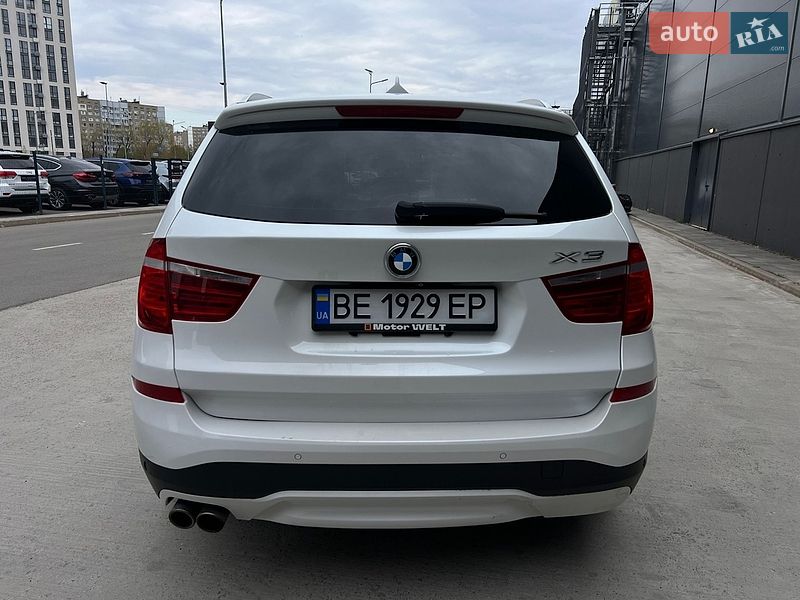 Внедорожник / Кроссовер BMW X3 2016 в Киеве