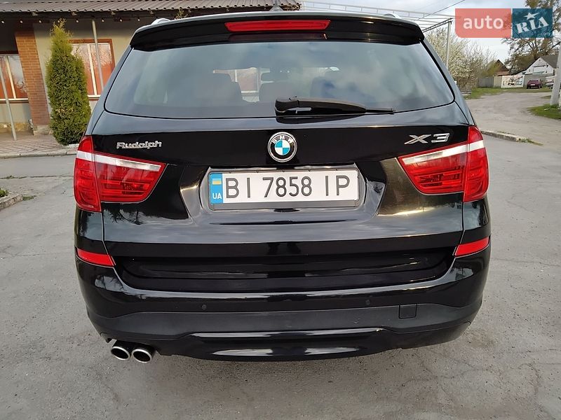 Внедорожник / Кроссовер BMW X3 2015 в Лохвице