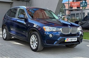 Внедорожник / Кроссовер BMW X3 2017 в Львове
