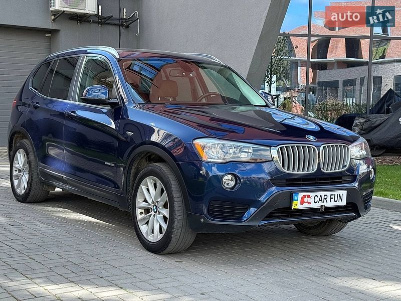 Внедорожник / Кроссовер BMW X3 2017 в Львове