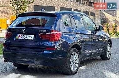 Внедорожник / Кроссовер BMW X3 2017 в Львове