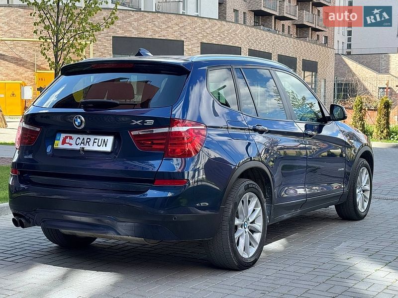Внедорожник / Кроссовер BMW X3 2017 в Львове