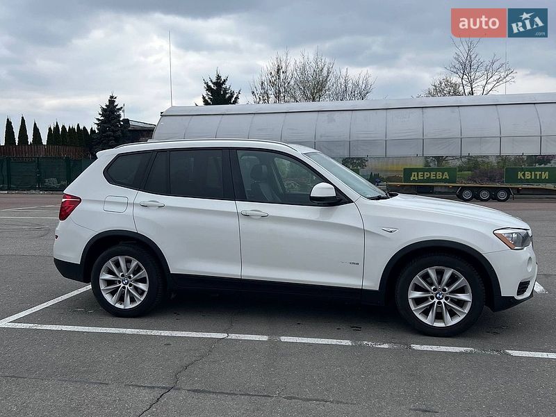 Внедорожник / Кроссовер BMW X3 2017 в Львове