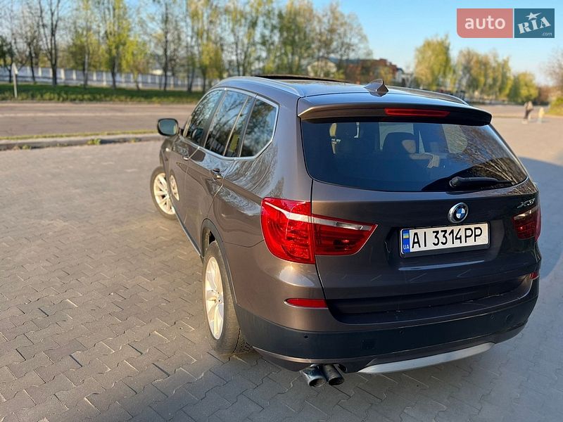 Внедорожник / Кроссовер BMW X3 2012 в Белой Церкви