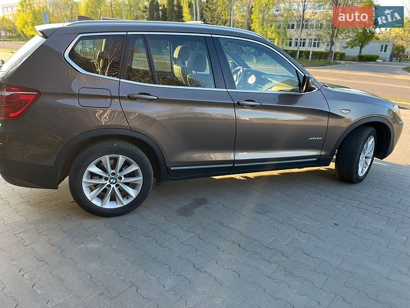 Внедорожник / Кроссовер BMW X3 2012 в Белой Церкви