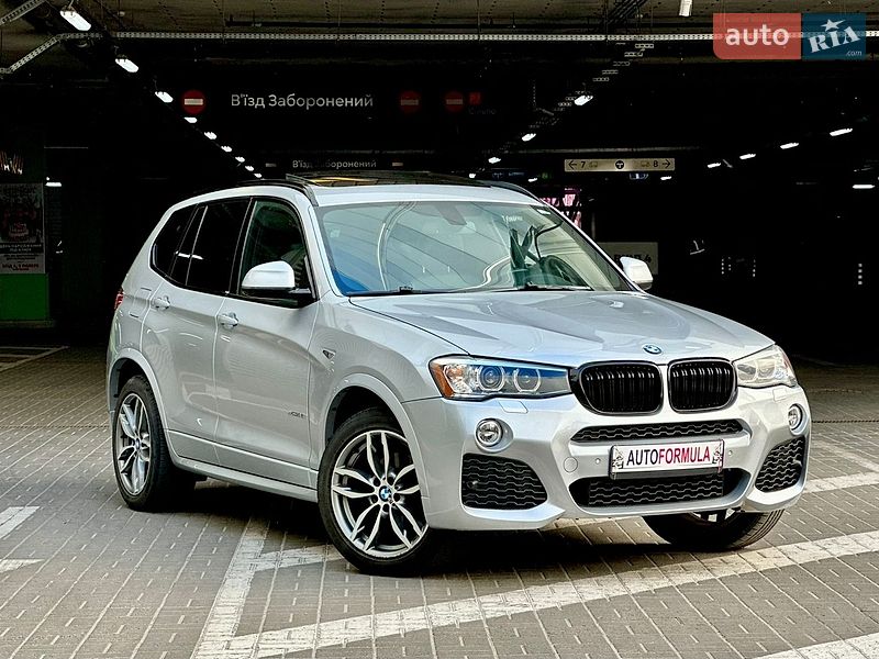Внедорожник / Кроссовер BMW X3 2016 в Киеве