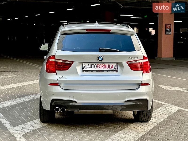 Внедорожник / Кроссовер BMW X3 2016 в Киеве