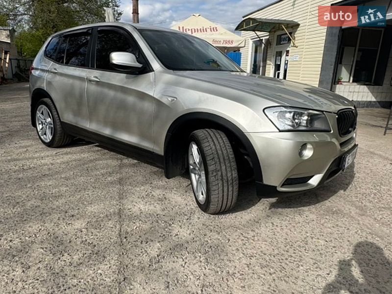 Внедорожник / Кроссовер BMW X3 2012 в Днепре