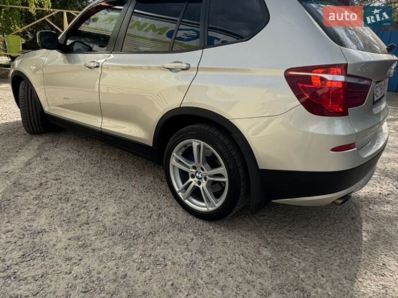 Внедорожник / Кроссовер BMW X3 2012 в Днепре