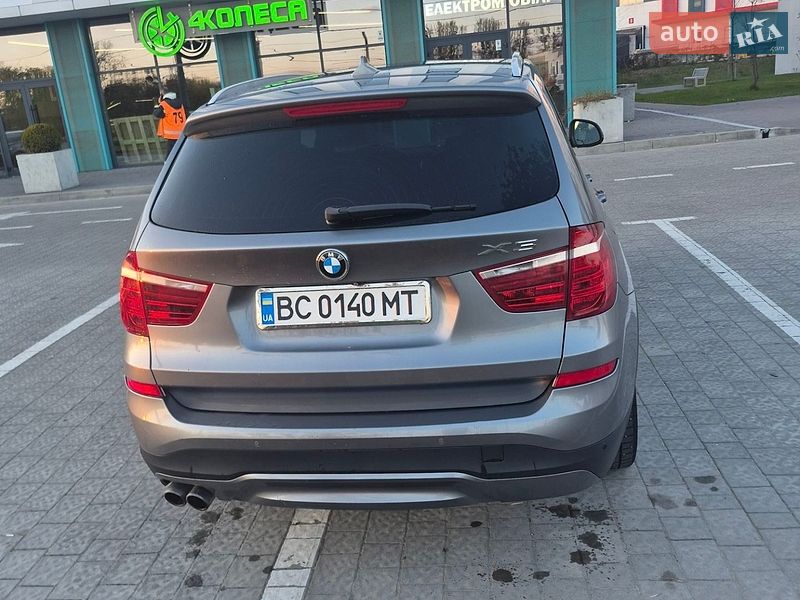 Внедорожник / Кроссовер BMW X3 2015 в Львове