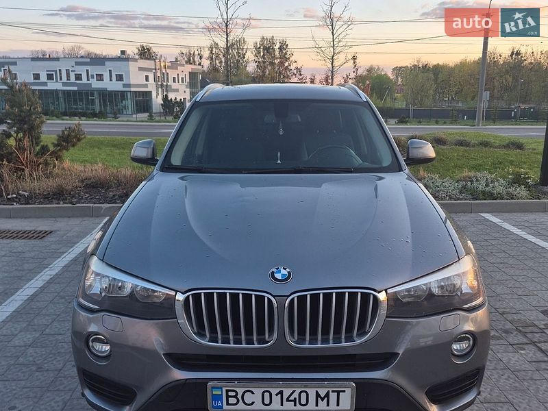 Внедорожник / Кроссовер BMW X3 2015 в Львове