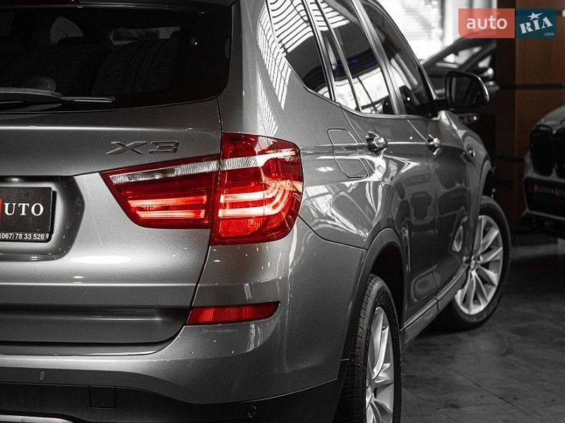 Внедорожник / Кроссовер BMW X3 2016 в Одессе