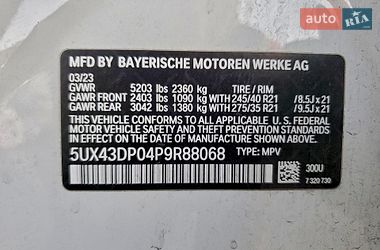 Внедорожник / Кроссовер BMW X3 2023 в Львове