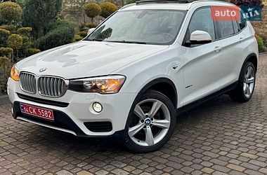 Внедорожник / Кроссовер BMW X3 2017 в Львове