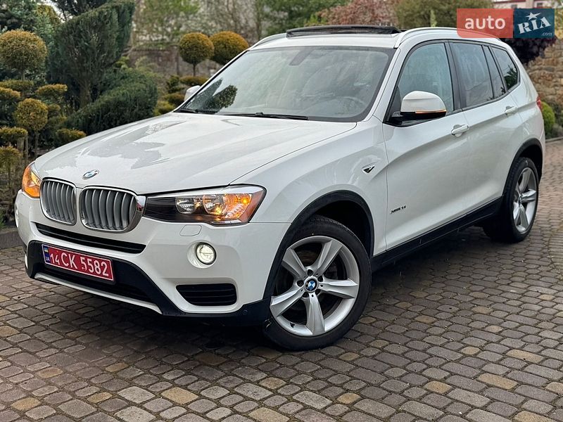 Внедорожник / Кроссовер BMW X3 2017 в Львове