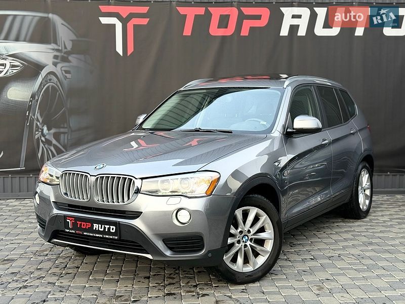Внедорожник / Кроссовер BMW X3 2017 в Львове