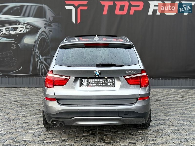 Внедорожник / Кроссовер BMW X3 2017 в Львове
