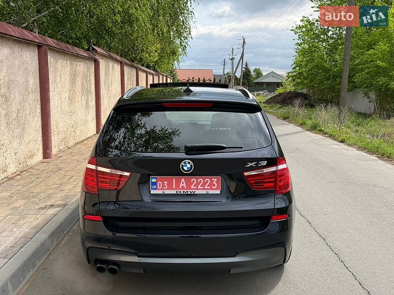 Внедорожник / Кроссовер BMW X3 2014 в Ковеле