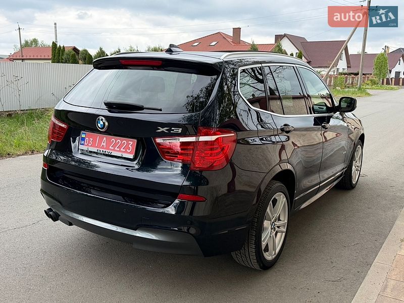 Внедорожник / Кроссовер BMW X3 2014 в Ковеле
