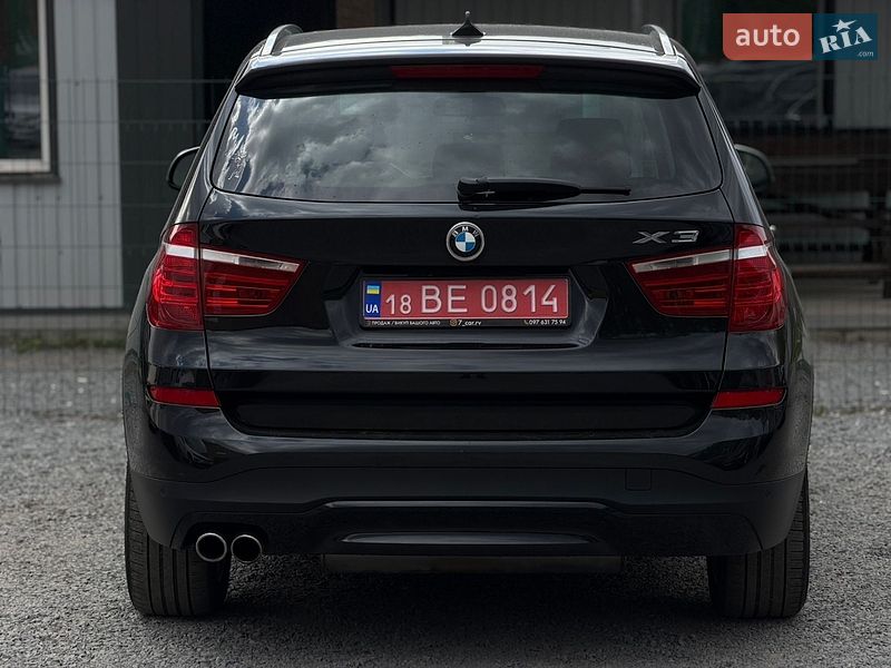 Внедорожник / Кроссовер BMW X3 2016 в Ровно