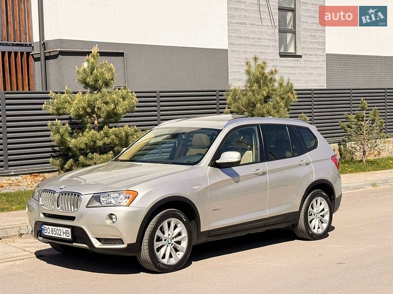 Внедорожник / Кроссовер BMW X3 2012 в Тернополе