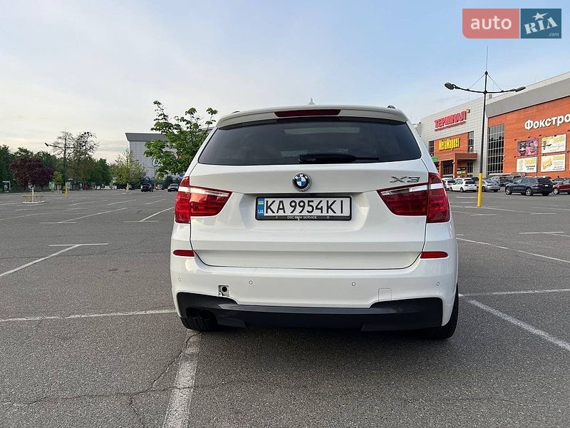 Внедорожник / Кроссовер BMW X3 2013 в Киеве