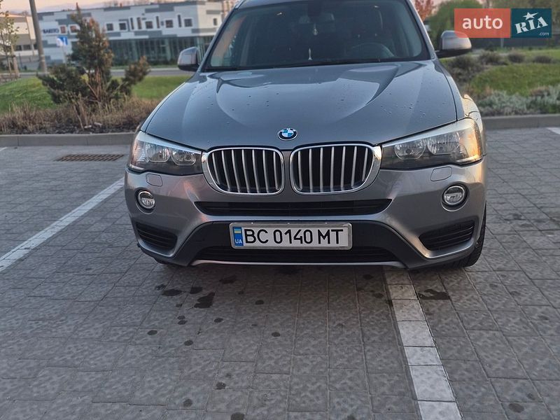 Внедорожник / Кроссовер BMW X3 2015 в Львове