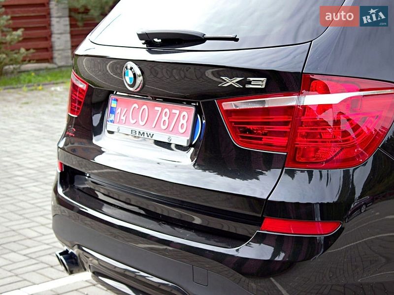 Внедорожник / Кроссовер BMW X3 2016 в Самборе
