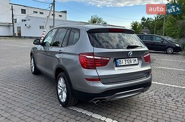 Внедорожник / Кроссовер BMW X3 2014 в Кременчуге